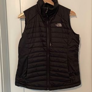 North Face thin puff vest (small)